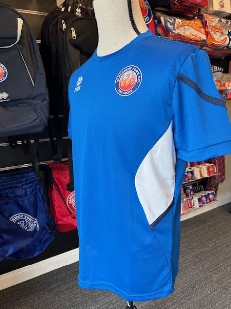 Picture of ERREA CURTIS TRAINING TOP - ROYAL BLUE / WHITE