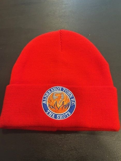 Picture of RED BEANIE HAT 