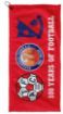 Picture of GOLF TOWEL - RED 100 YEARS BADGES